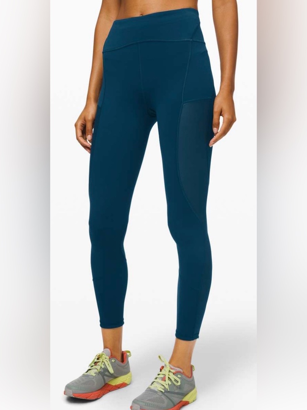 Always Airy High-Rise Tights in night deep teal
